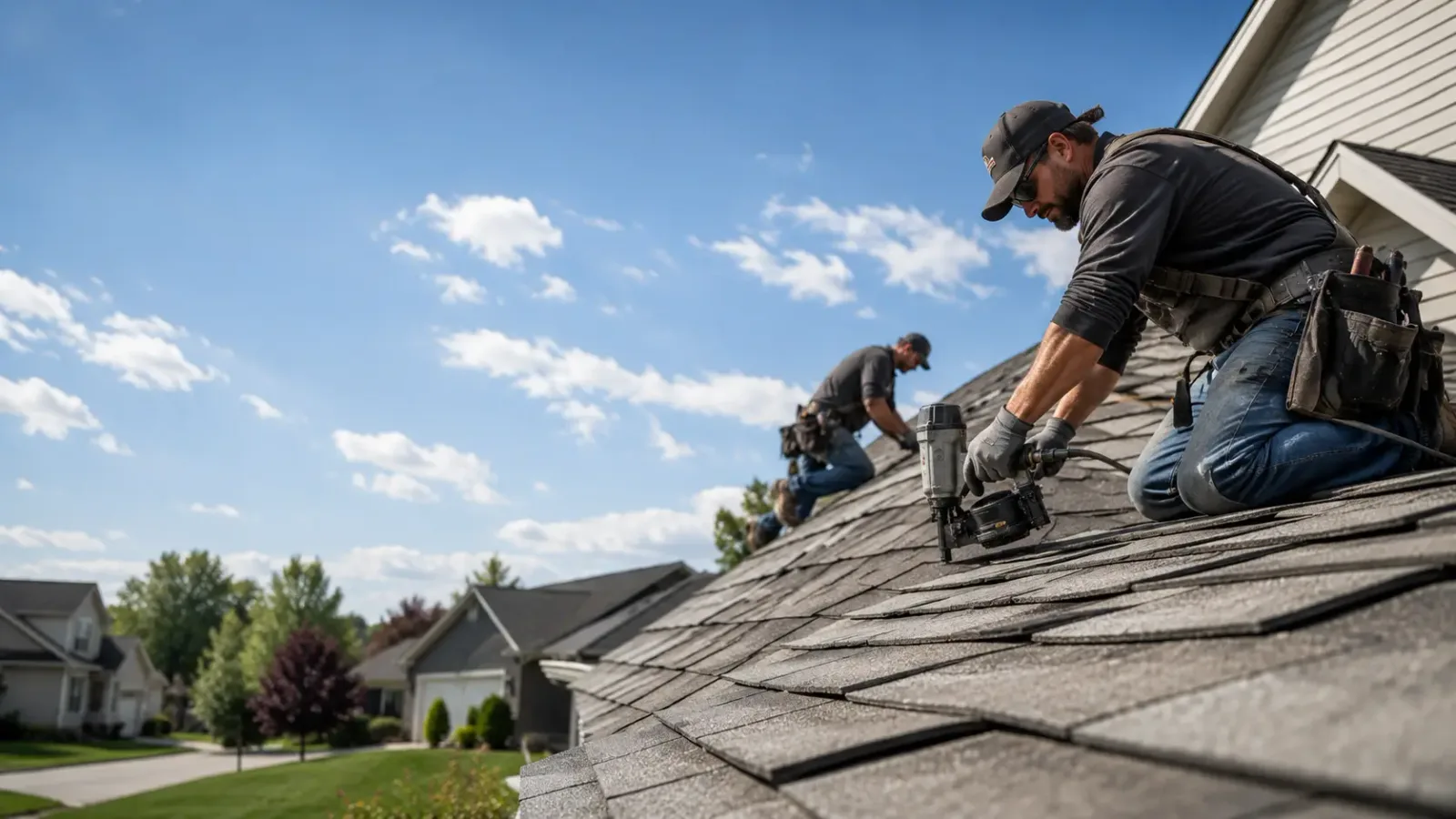 Storm Damage Roof Repair in Carrolls, WA near me